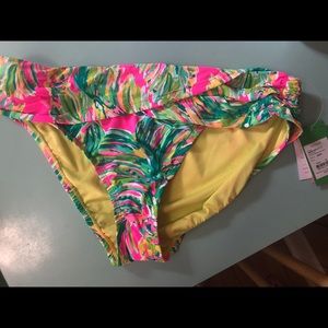 NWT Lilly Pulitzer Sarong bikini bottom size 14